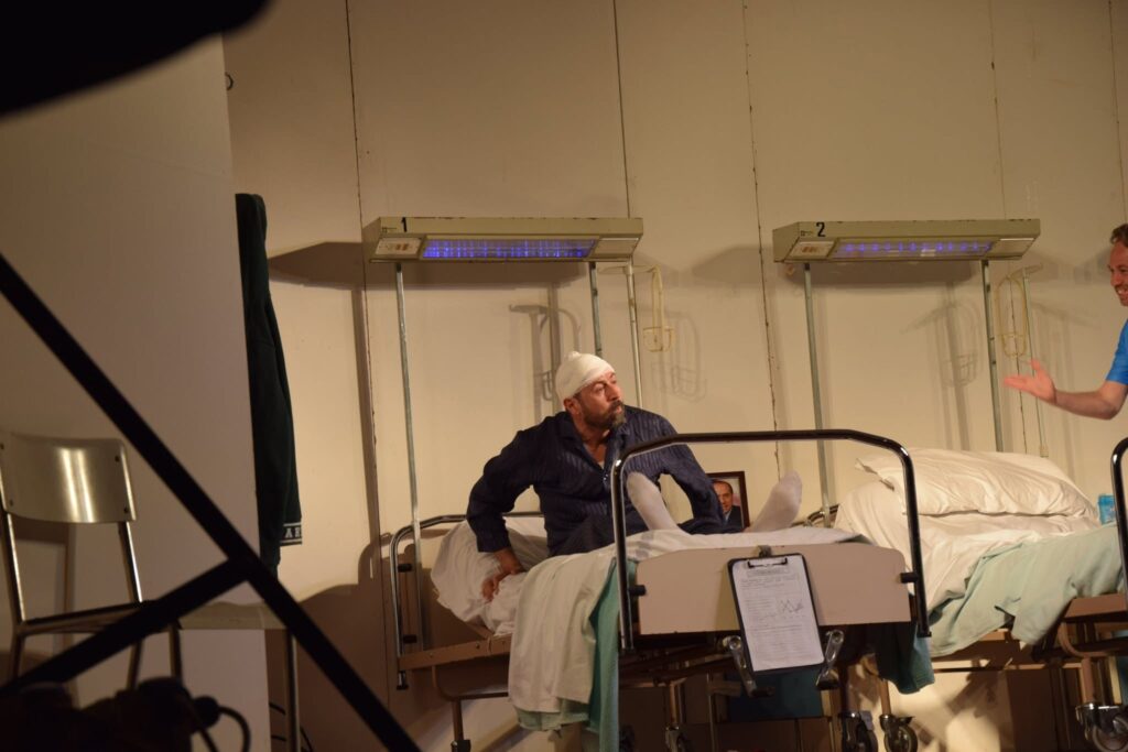 L’ospedale degli infermi scalzi, scena 2, Festival del Teatro Amatoriale di Rotonda 2019. Foto Carla Caputo