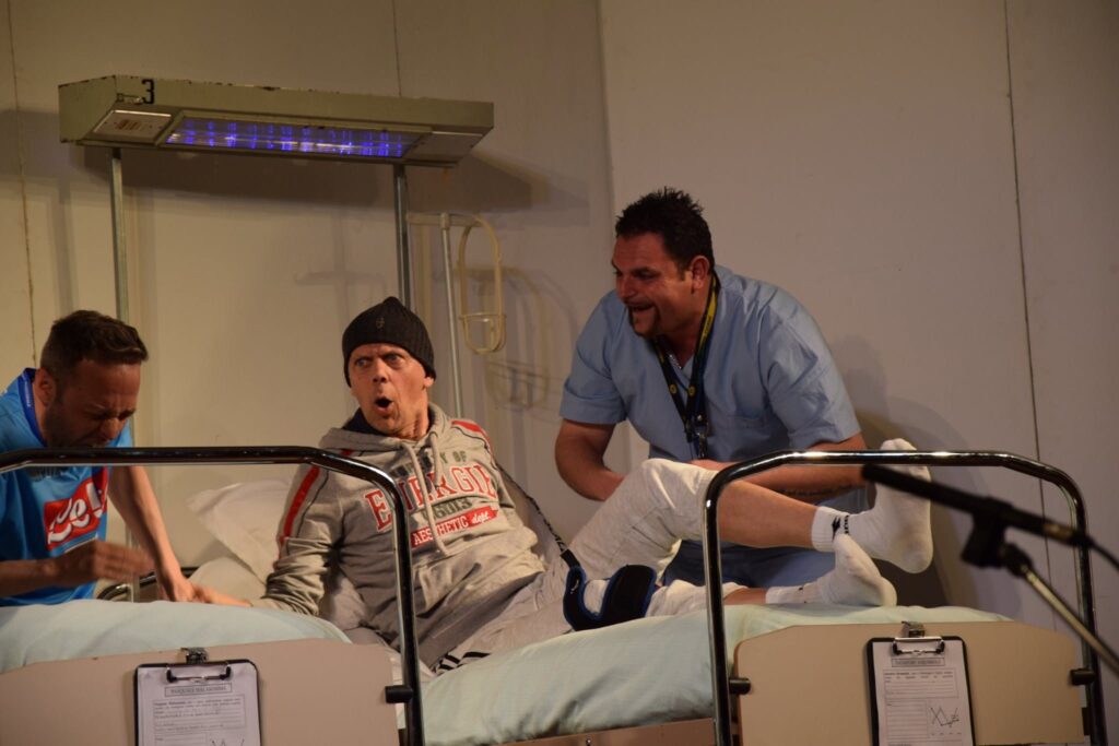 L’ospedale degli infermi scalzi, scena 8, Festival del Teatro Amatoriale di Rotonda 2019. Foto Carla Caputo